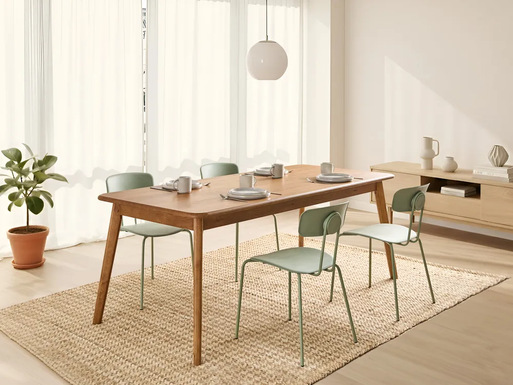 Dining Table KEHO Dark Oak 200 cm 90 cm