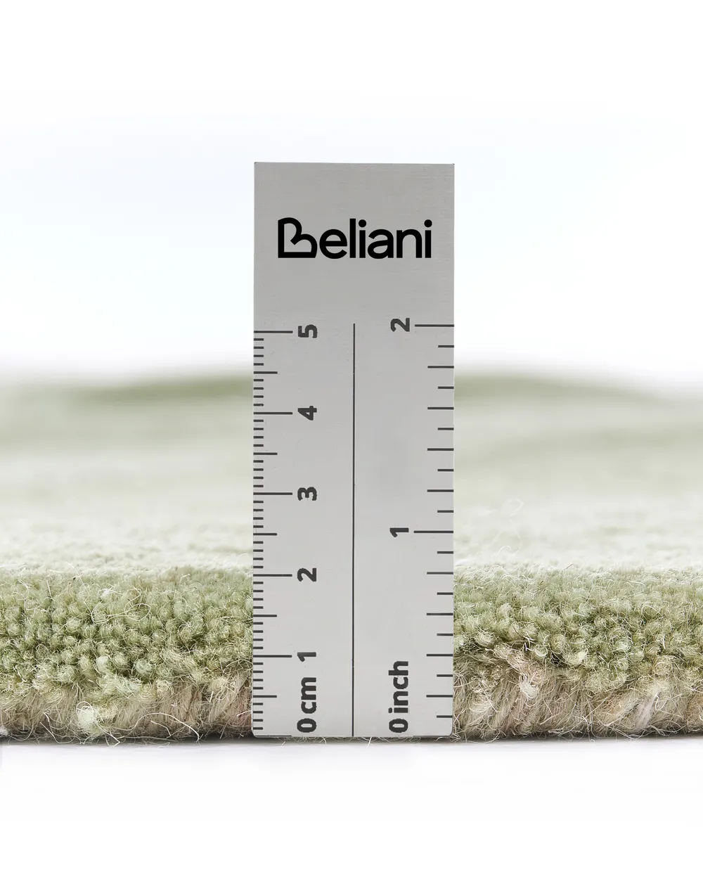 Matta KOKKINI Ljusgrön ø 140 cm Ull_1059540