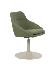 Dining Chair WESTMINSTER Fabric Light Green_1154038