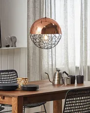 Pendant Lamp PADMA Metal Copper_673705