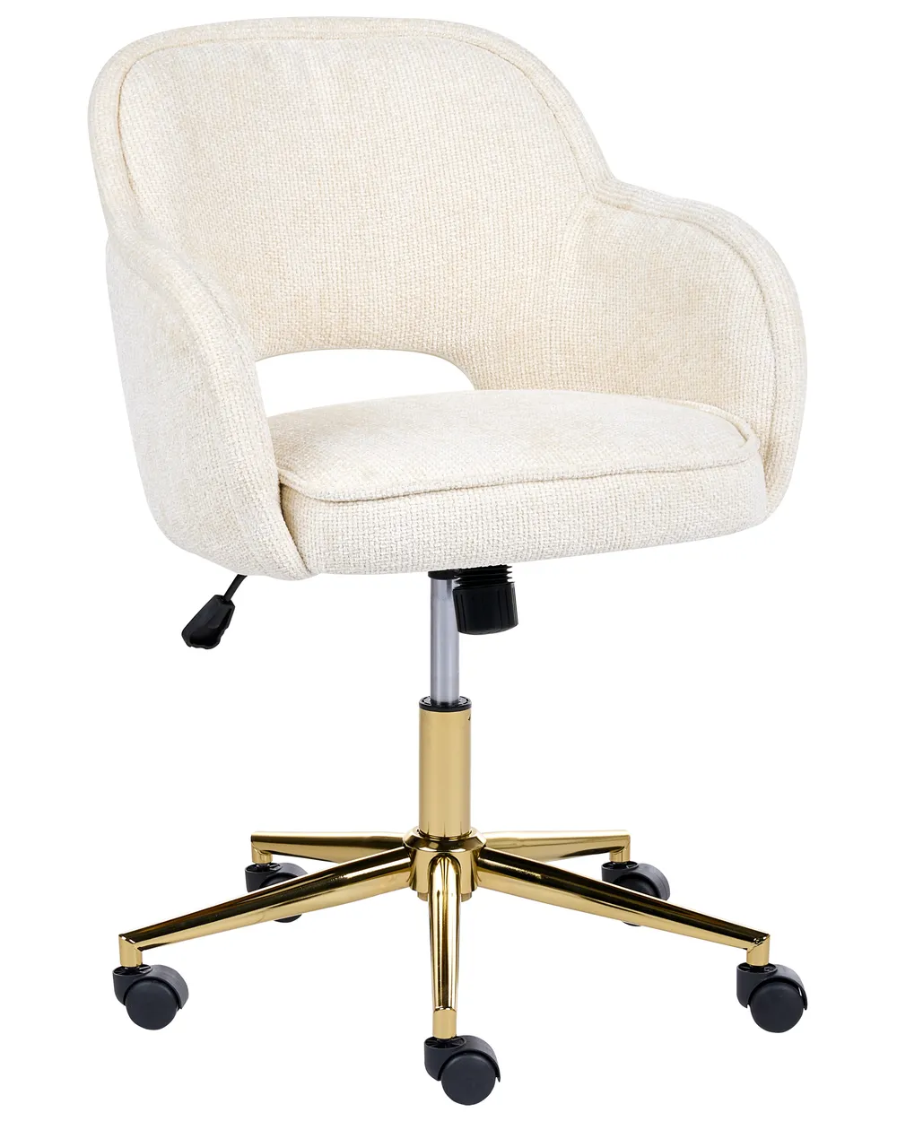 Desk Chair EMBER Chenille Off-White