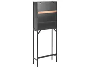 Bathroom Cabinet OKARCHE Bamboo 63 cm Black_1031684