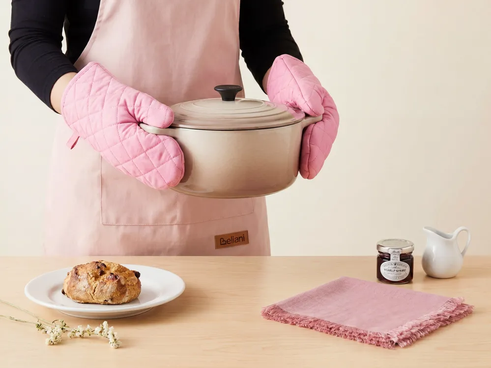 Kitchen Textiles Set LACTUCA Pink_1080562