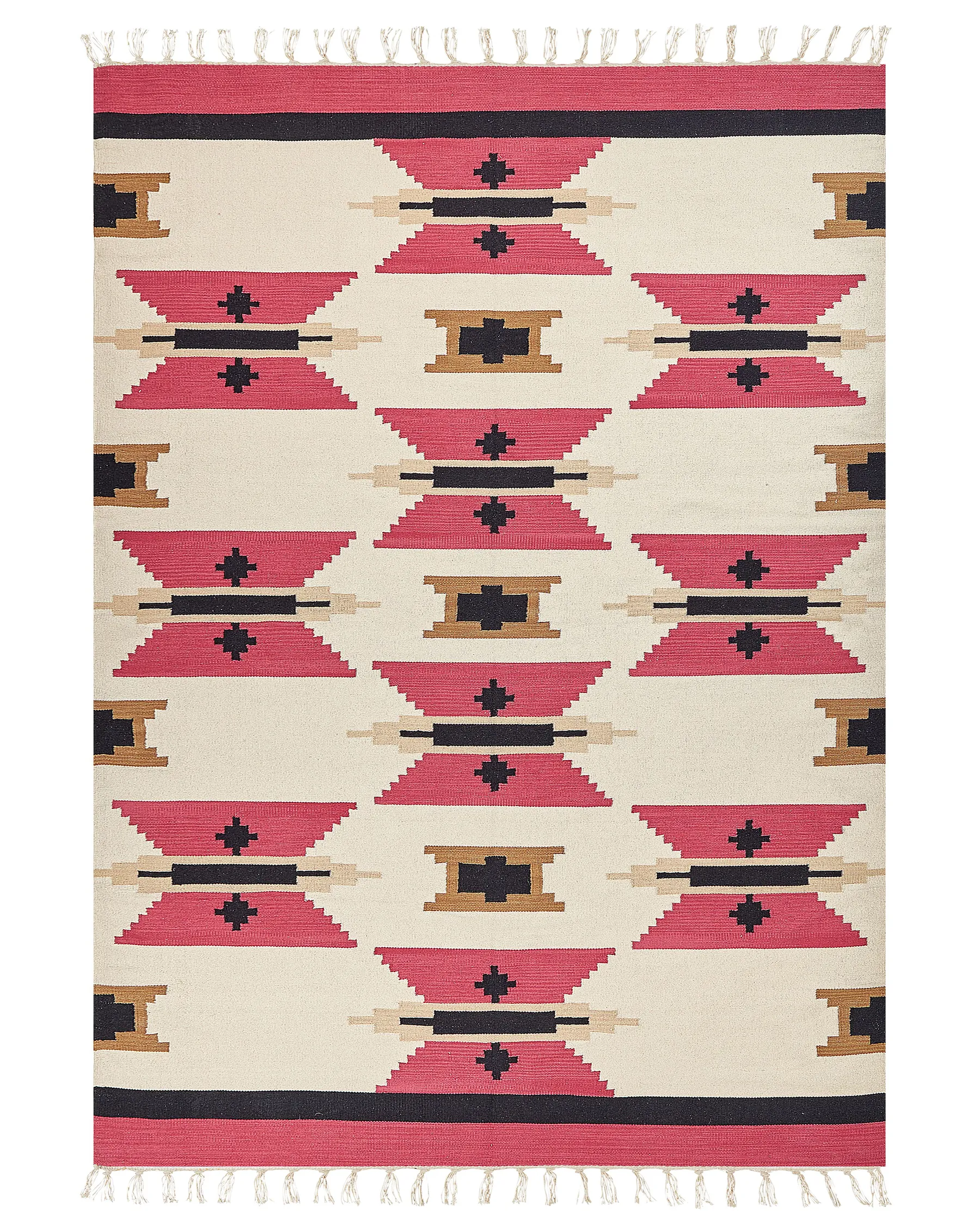 Teppe GARNI Flerfarget 200 x 300 cm Kelim Bomull_870145