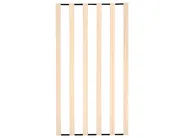 Bed without Headboard Metal VIRY 140 x 200 cm (EU Double) Light Beige_1082805