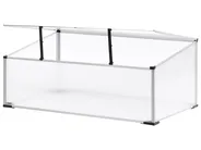 Garden Greenhouse SERIFOS 100 cm 60 cm Silver_1024399