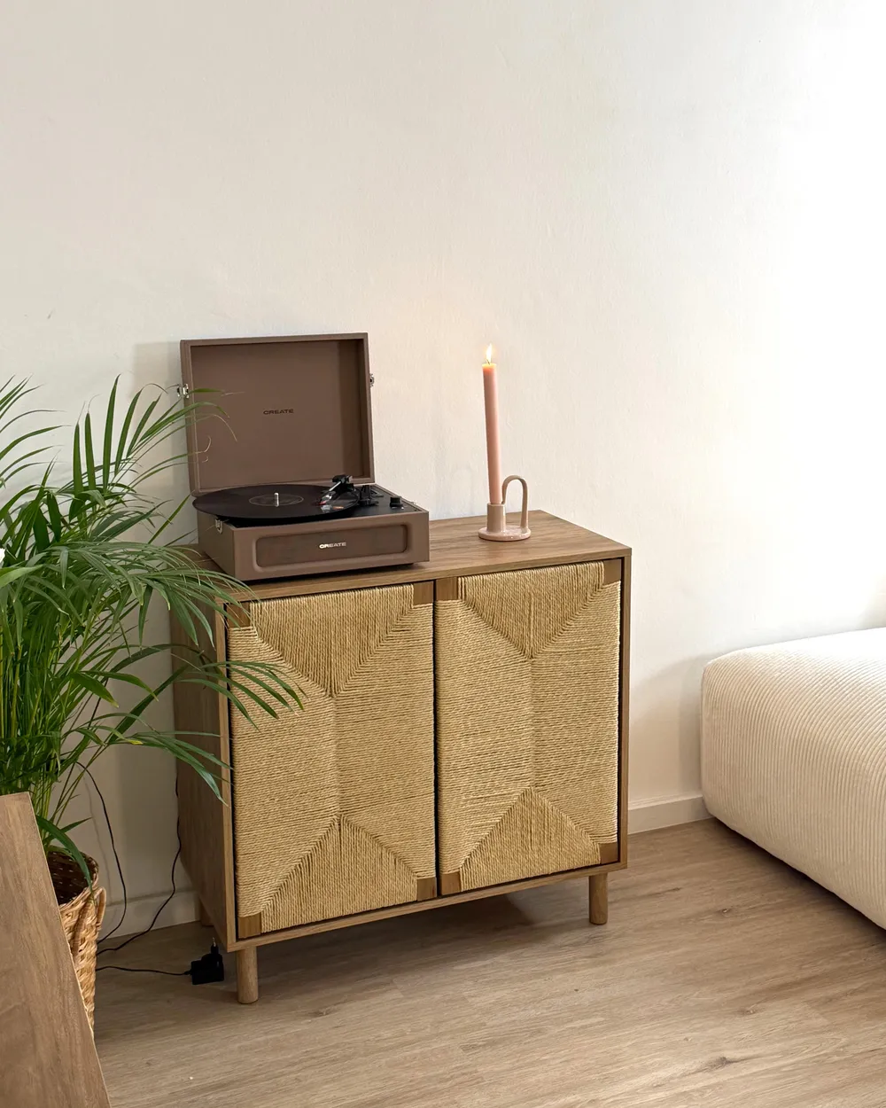 2 Door Sideboard BONDI Light Brown_1055307