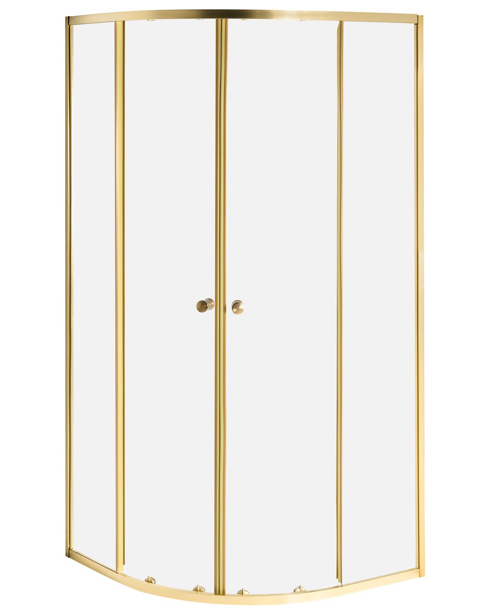 Dusjkabinett ONELLI 90 x 90 x 190 cm Gull