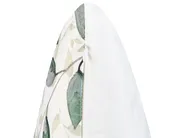 Set med 2 utomhusdynor FLYLEAF Växtmotiv 45 x 45 cm Grön_976624