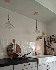 Riippuvalaisin CURONE Lasi Kupari_1066225