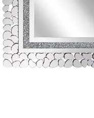 Wall Mirror PABU 60 cm 90 cm Silver_773200