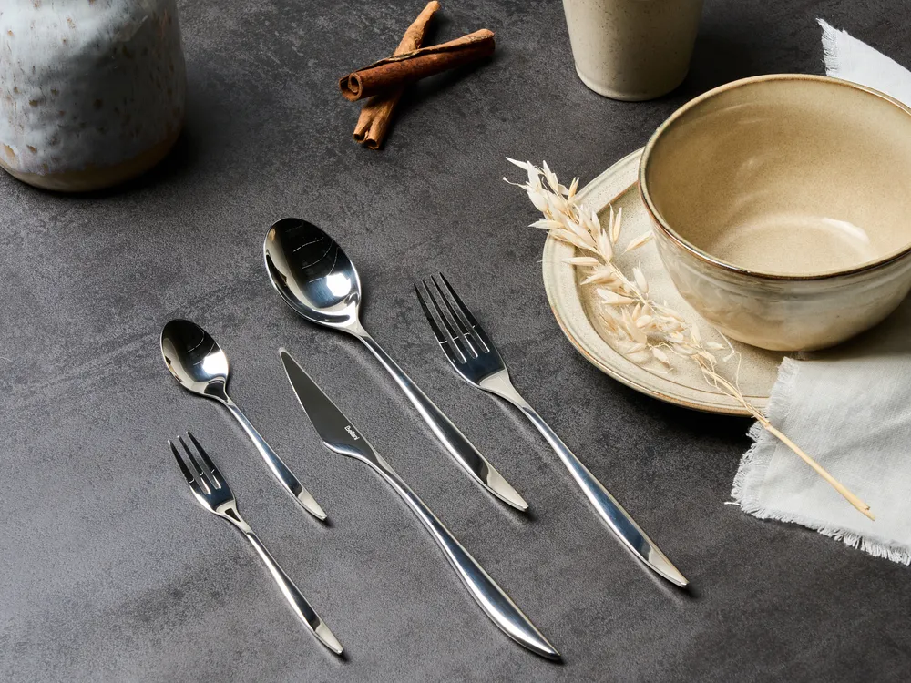 30 Piece Cutlery Set FARFALLE Silver