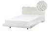 Bed Boucle SOULISSE 120 x 200 cm (EU Small Double) Off-White