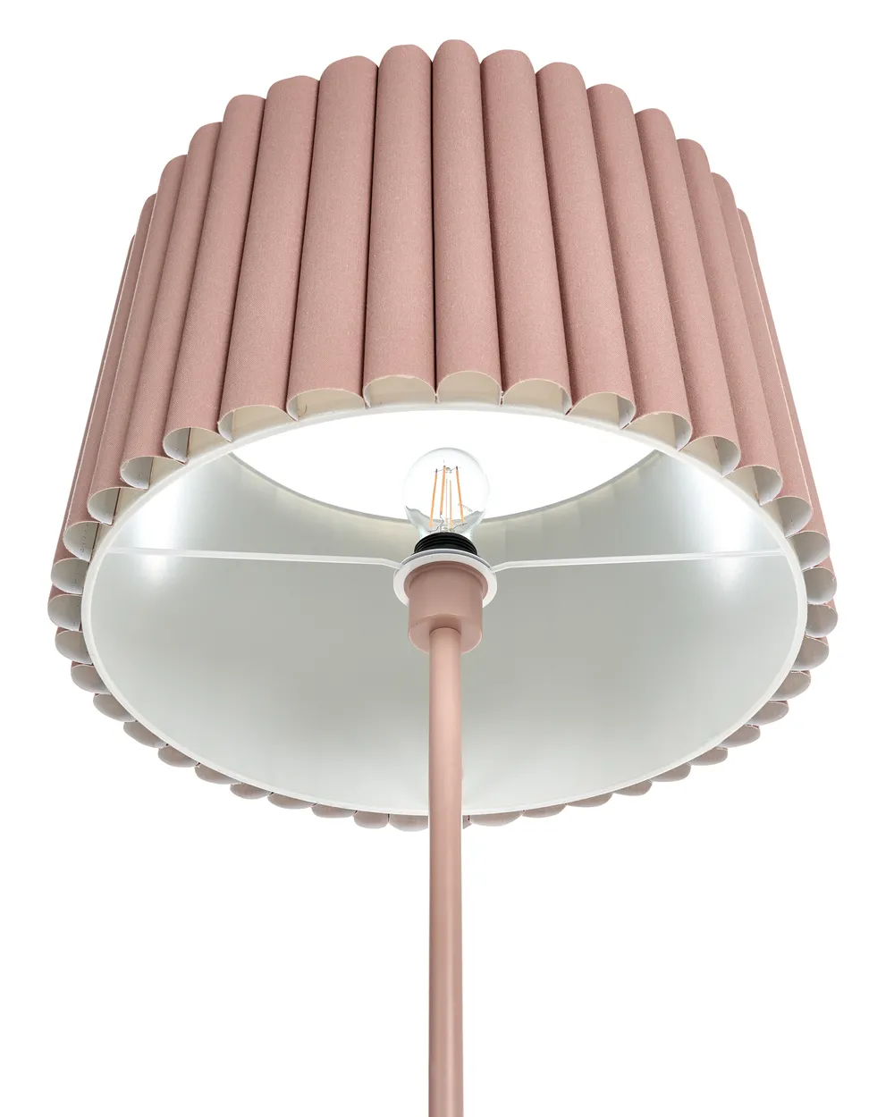Golvlampa LOURENS Metall Ljusbrun_1000858
