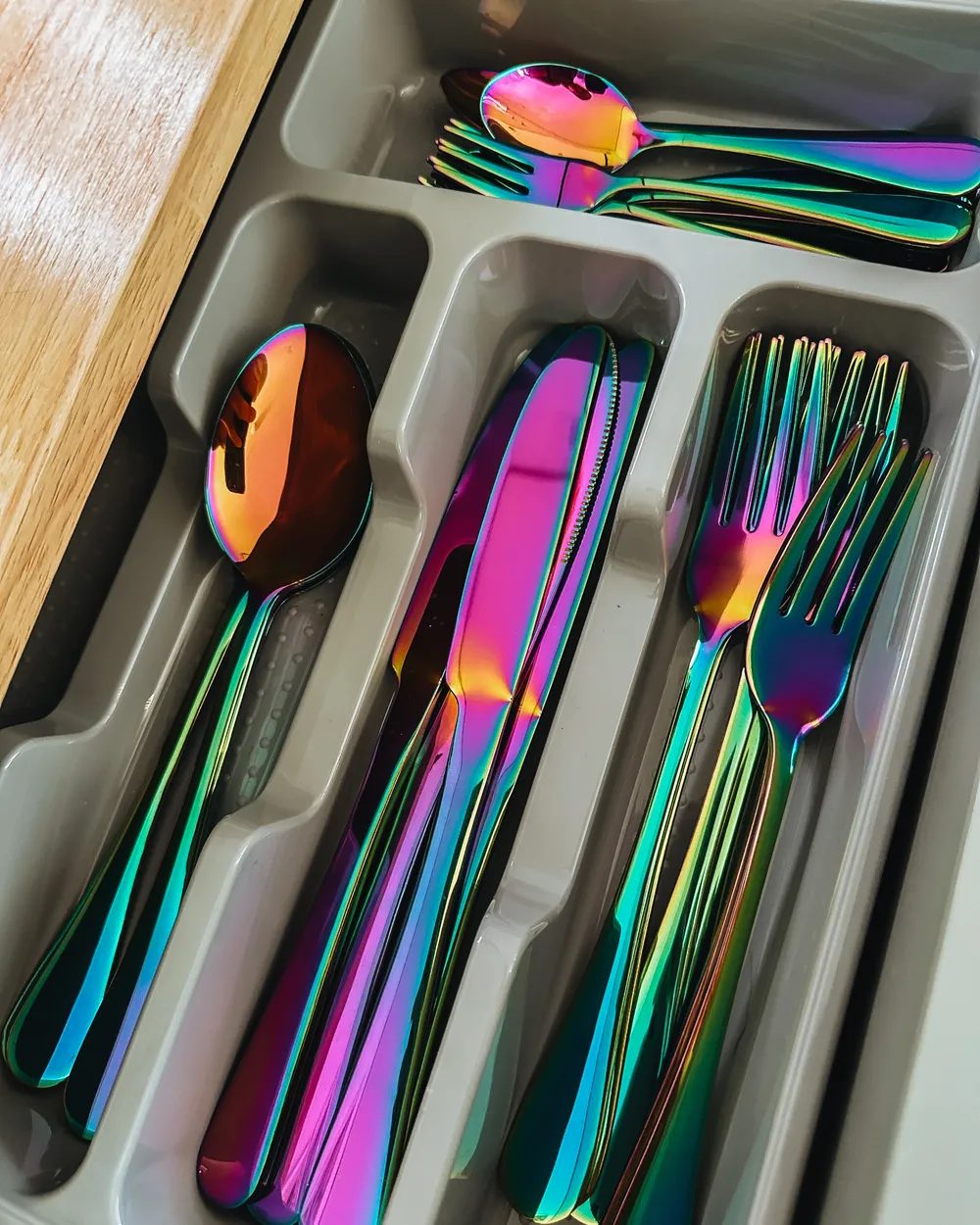 30 Piece Cutlery Set FUSILLI Multicolour_1005698