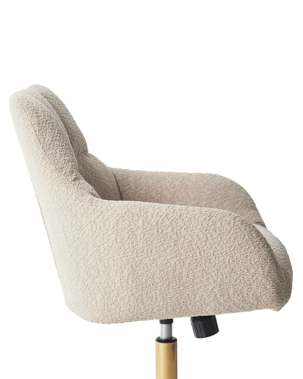 Skrivbordsstol PALMDALE Bouclé Beige_949069