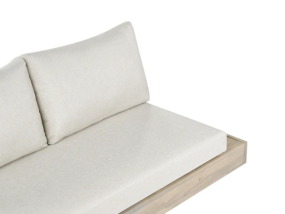 Ulkosohva 2-istuttava MARETTIMO Sertifioitu akaasia Beige_1154059