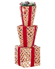 Joulukoriste LED-valo HUMPPILA 87 cm Joululahja Ruskea_1179210