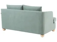 Living Room Set 6 Seater RATTVIK Fabric Light Green_1066619