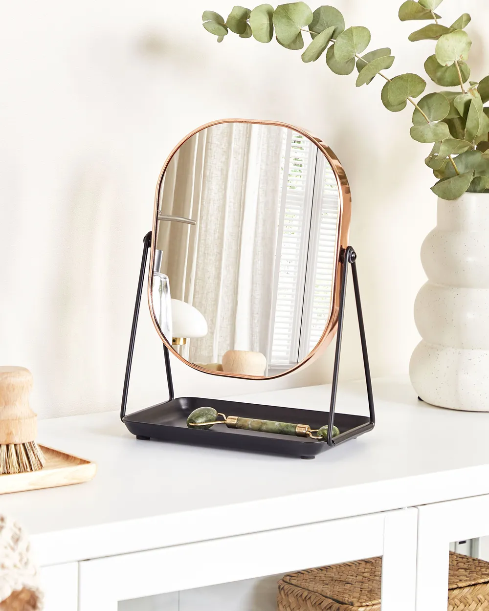 Makeup Mirror CORREZE Rose Gold
