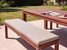 Puutarhapenkin pehmuste TUSCANIA 157 x 34 cm Beige