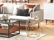 Side Table HALSEY Gold_829622