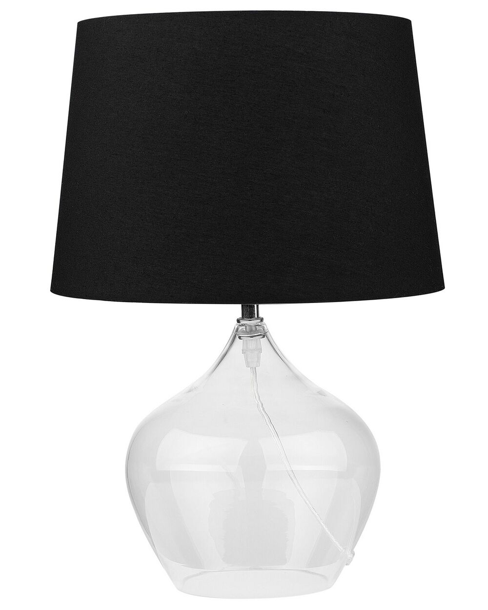 Bordlampe OSUM Glass Svart