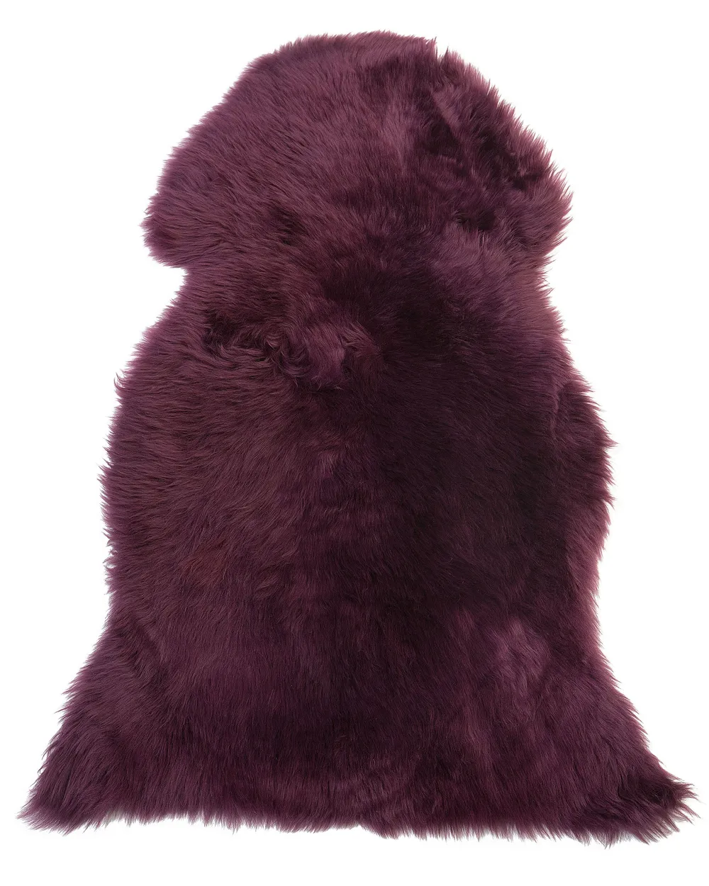 Sheepskin Rug ULURU Purple 65 x 110 cm