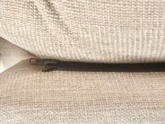 Corner Sofa 3 Seater SERSAN Chenille Beige Right Hand_929137