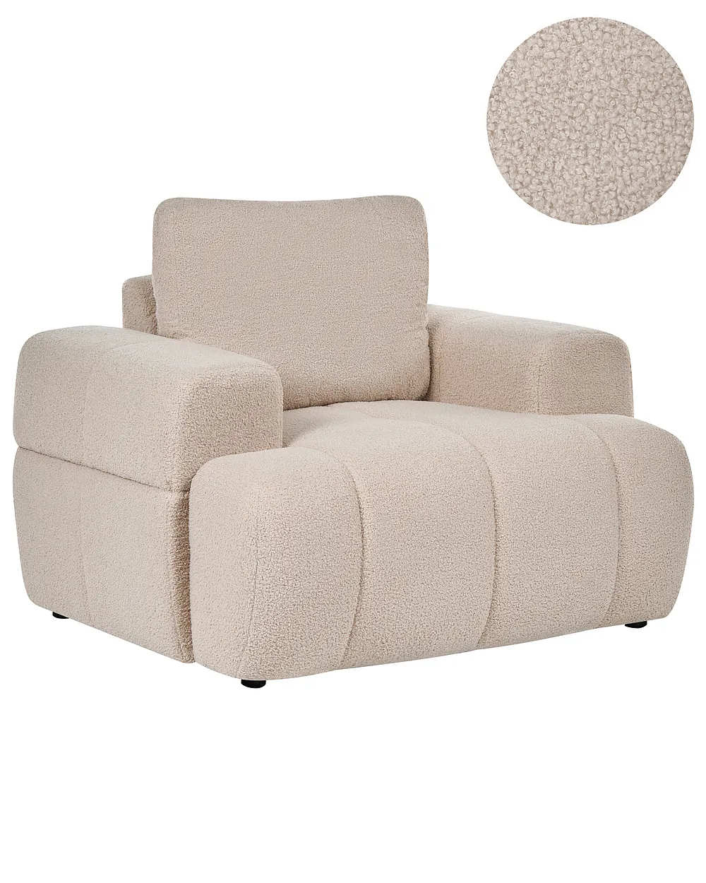 Lenestol NARILLA Bouclé Beige