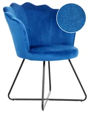 Armchair LOVELOCK Velvet Navy Blue_860965