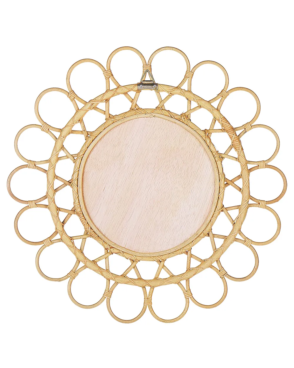 Wall Mirror BABAI 60 cm 60 cm Rattan Natural_822215
