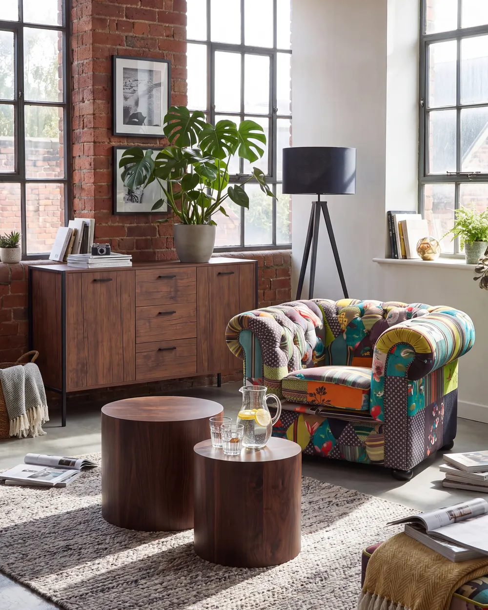 Fåtölj CHESTERFIELD Ljusgrön_1145594