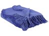Blanket KHARI Cotton 125 x 150 cm Violet