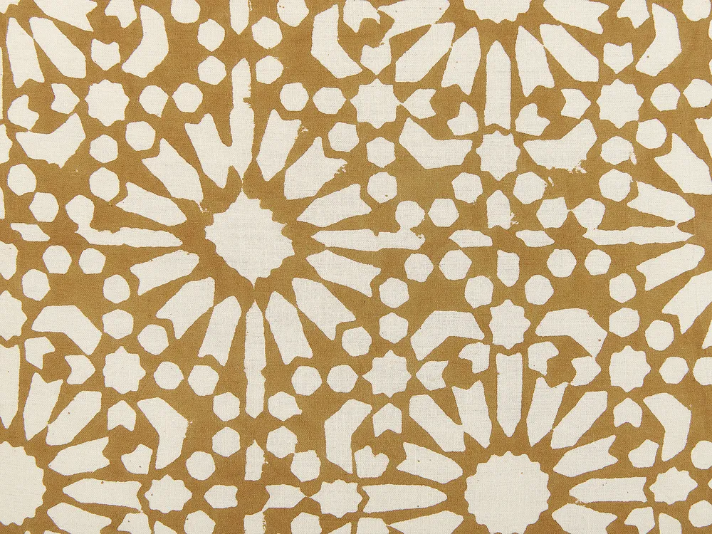 Koristetyynysetti 2 kpl CEIBA 45 x 45 cm Puuvilla Beige Geometrinen kuvio_839349