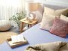 Fitted Sheet JANBU 90 x 200 cm Cotton Light Blue