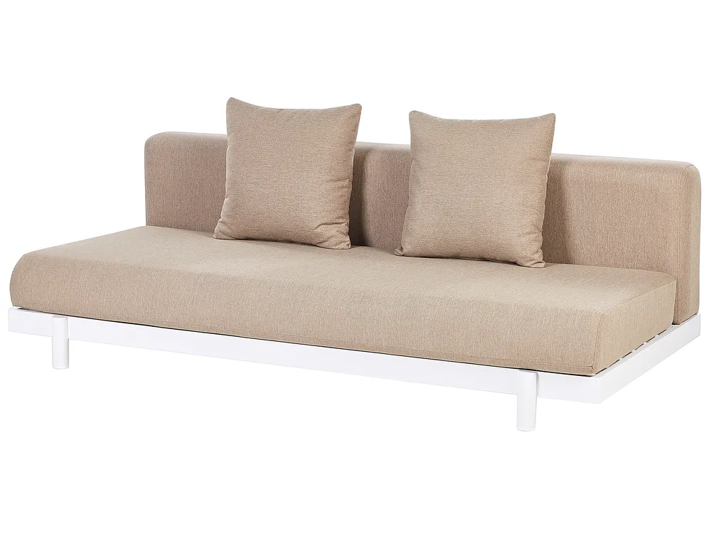 Ulkokulmasohva ja pöytä 5-istuttava MISSANELLO Beige_910488