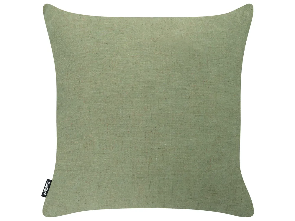 Ulkotyynysetti 3 kpl MANZANIT Raitakuvio 30 x 50 cm 45 x 45 cm Vihreä_1125379