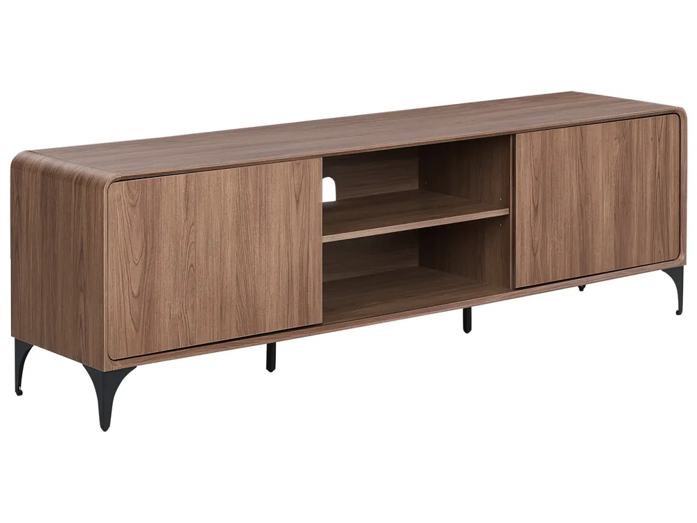 TV Stand COWELL Dark Brown