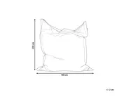Säkkituoli 600 L FUZZY 180 cm 230 cm Hopea_761986