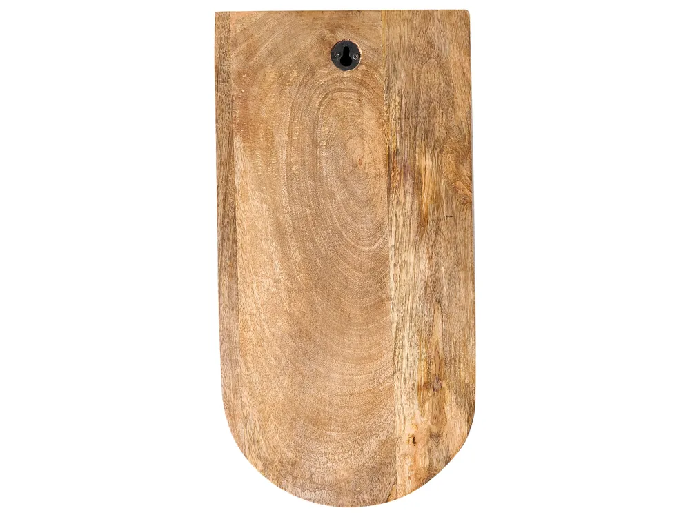 Wall Decor Face JIMETA 40 cm Mango Wood Blue_1038593