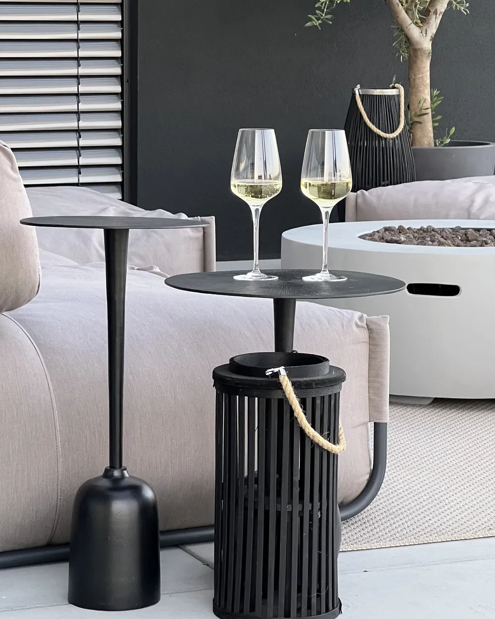 Side Table SELWYN Metal Black_883876