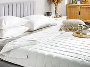 Kaksikerroksinen peitto Polyesteri Ympärivuotinen KORAB 155 x 220 cm_1183230