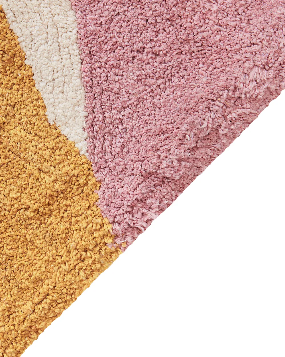 Rug XINALI Pink 140 x 200 cm Cotton_906986