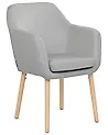Dining Chair YORKVILLE II Velvet Grey