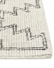 Rug URLA Beige 80 x 150 cm Wool_837544
