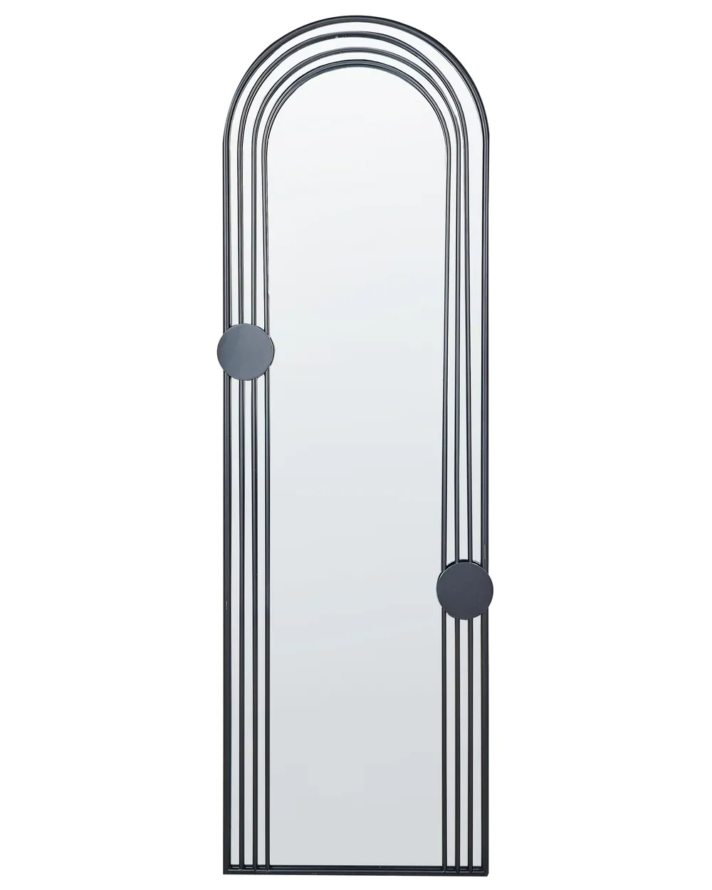 Wall Mirror AJAIN 45 cm 146 cm Metal Black