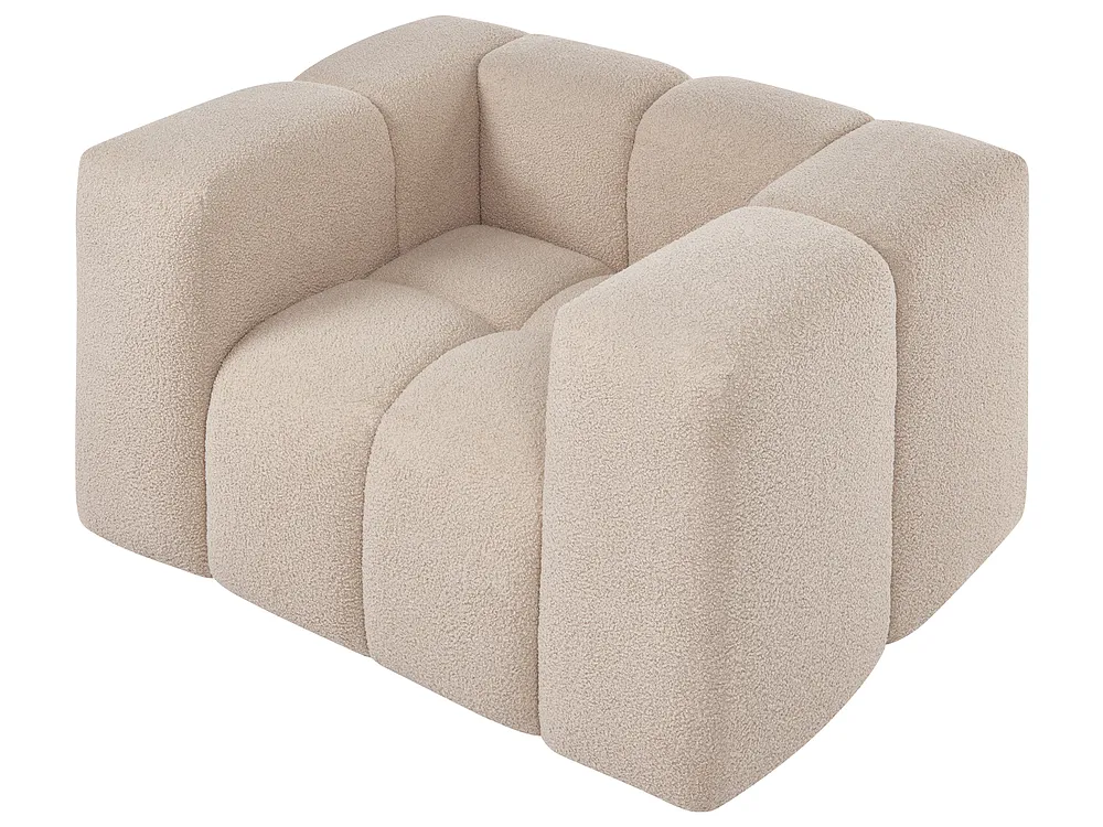 Sofagruppe 5-seters ANTOLA Bouclé Beige_1161587