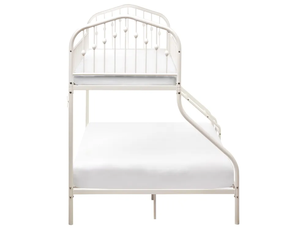 Bunk Bed Metal CHAMONIX 90/140 x 200 cm Beige_1115584