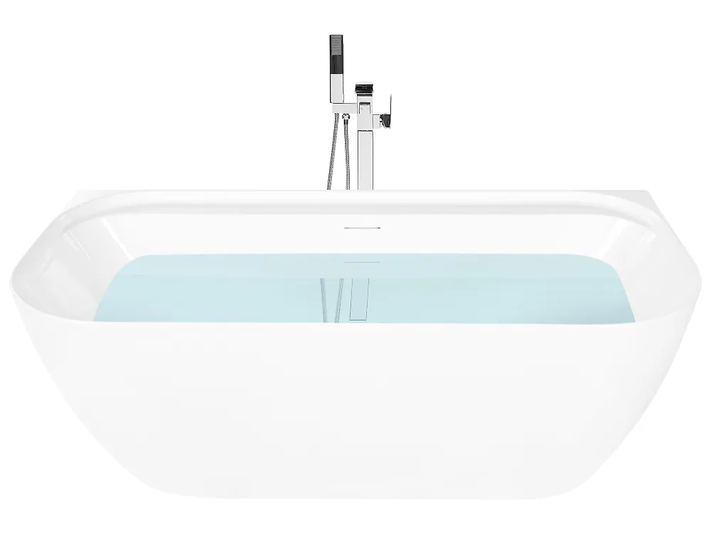 Back to Wall Bathtub TAUCA 1700 x 800 mm White